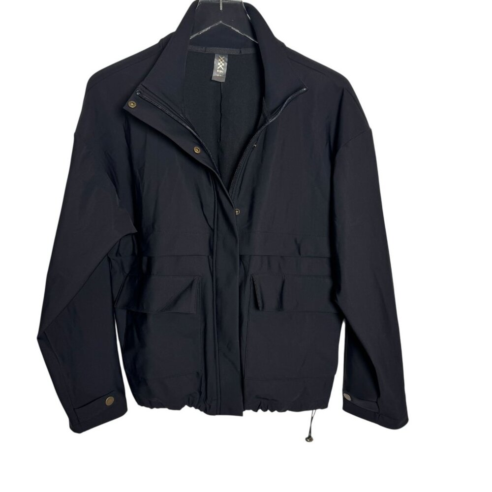 RHONE womens outplay jacket black size medium full zip - Picture 12 of 12